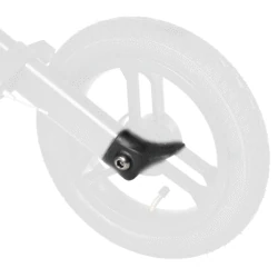 Front wheel with fork for Mobilex Puma Air Rollator.