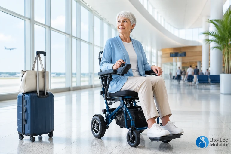 Lightweight Electric Travel Wheelchairs_ Convenient Mobility for Your Travels