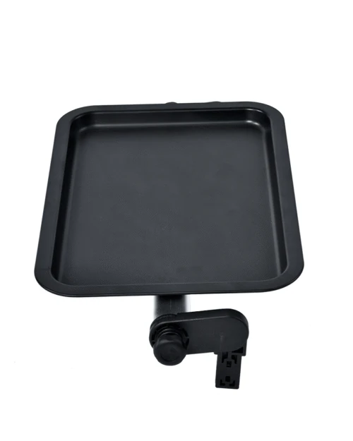 Black tray accessory for Mobilex Puma Air Rollator Walker.