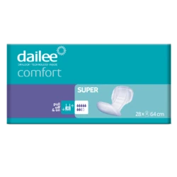 Dailee Comfort Incontinence Pads Super pack of 28.