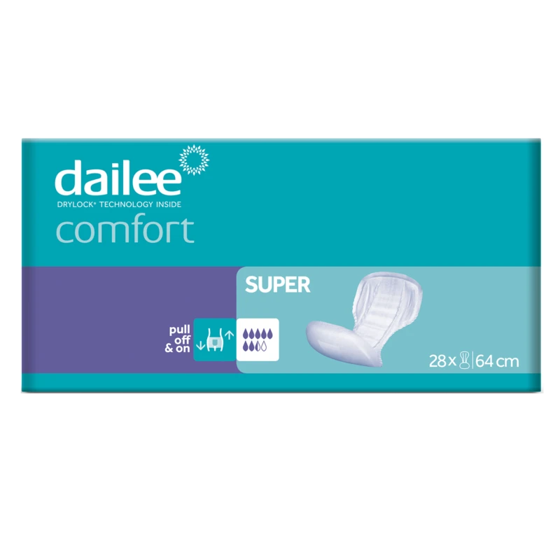 Dailee Comfort Incontinence Pads Super pack of 28.