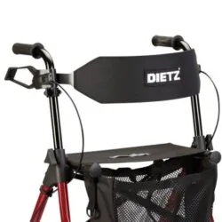 Dietz Taima Rollator Accessories | Crutch /Walking Stick Holder | Back Support | Bag & Tray - Image 4