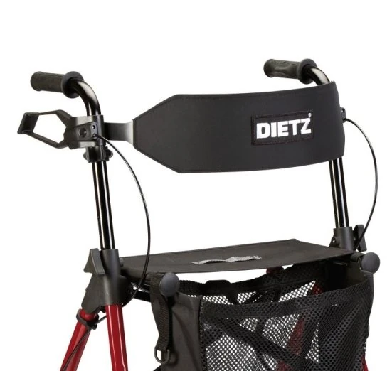 Dietz Taima Rollator Accessories | Crutch /Walking Stick Holder | Back Support | Bag & Tray - Image 4