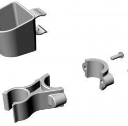 Dietz Taima Rollator Accessories | Crutch /Walking Stick Holder | Back Support | Bag & Tray - Image 2