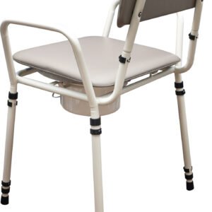 Height Adjustable Commode Chair for Elderly | Essex Commode Chair