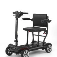 folding mobility scooter with armrest-lightweight-mobility-scooter