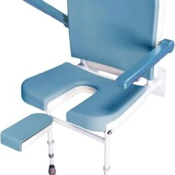 Wall Mounted Shower Seat | With Large Removable Padded Back and Seat | Fold Away Duo Deluxe 2-in-1 Shower Seat - Image 2