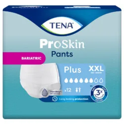 Tena Pants Bariatric | Plus XXL | Incontinence Pull Up Pants For Adults | 2 x Pack Of 12