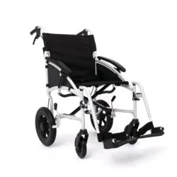 Aluminum Transit Wheelchair | Lightweight & Folding | For Easy Mobility