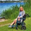 Rollz Motion Performance with Pneumatic Tyres | All Terrain Walker & Wheelchair | With Underseat Basket