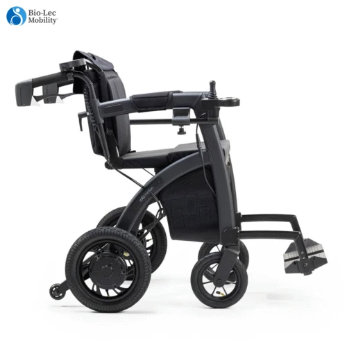 Side view of the Rollz Motion Electric Rollator and Wheelchair.