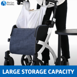 Rollz Flex Shopper showing its large storage capacity.