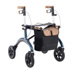 Saljol Carbon Rollator with cork handles and storage bag.