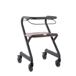 Saljol Indoor Rollator with Wooden Seat