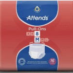 Attends Pull Up Pants | Adult Nappies Pull Up Pants | Size Medium | Pack Of 32 (2 x Packs of 16) - Image 1