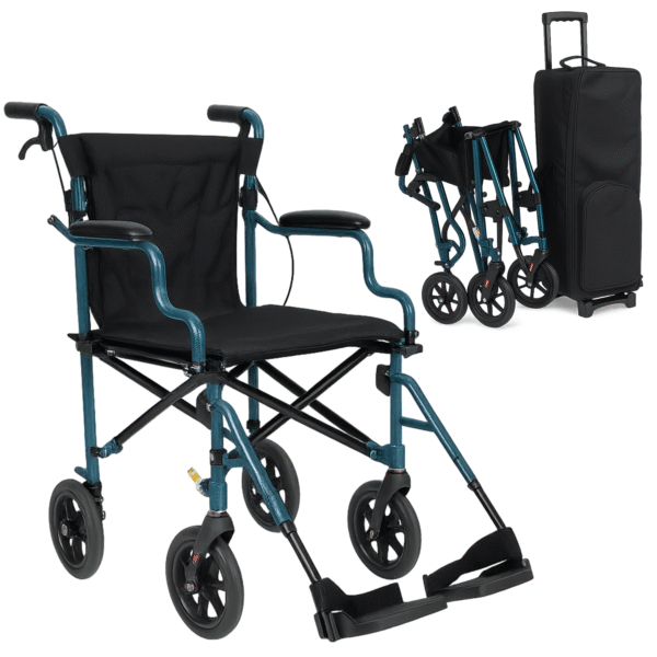 Bio-Lec-Mobility Lightweight Transit Wheelchair