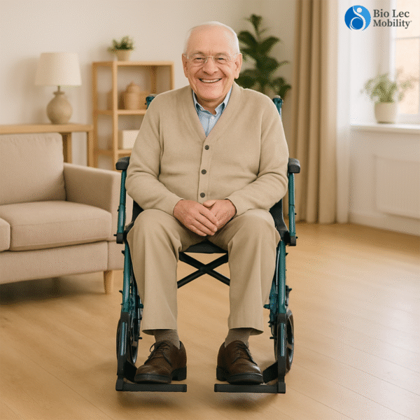 Bio-Lec-Mobility Lightweight Travel Transit Wheelchair
