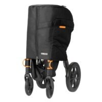 2 in 1 Rollator Wheelchair, Wheelchairs with 3 in 1 Package Holder, Mobility Aids For Seniors