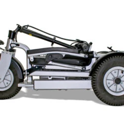 Folded Freedom Scooter S1 showing compact design.