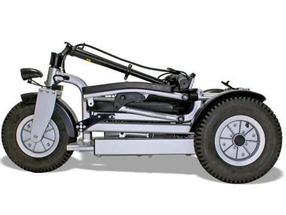 Folded Freedom Scooter S1 showing compact design.