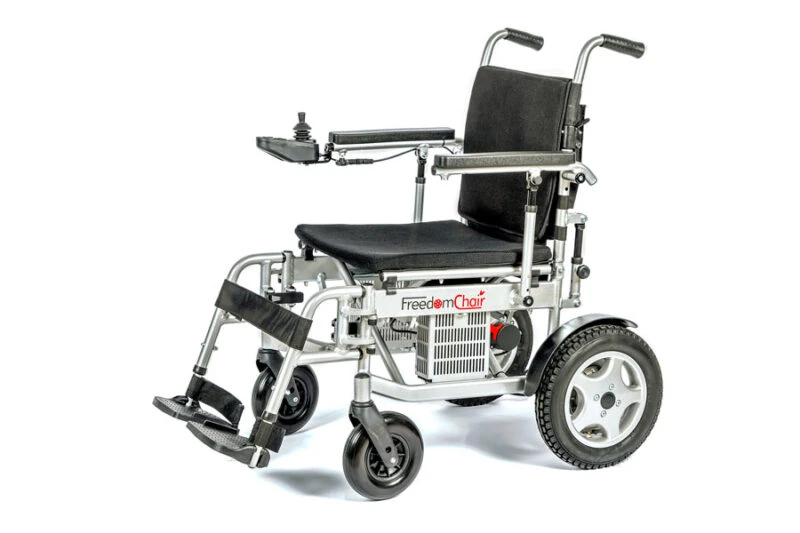 Electric Wheelchair Freedom Chair T3 | With Reclining Backrest & Adjustable Armrests & Footrests - Image 2