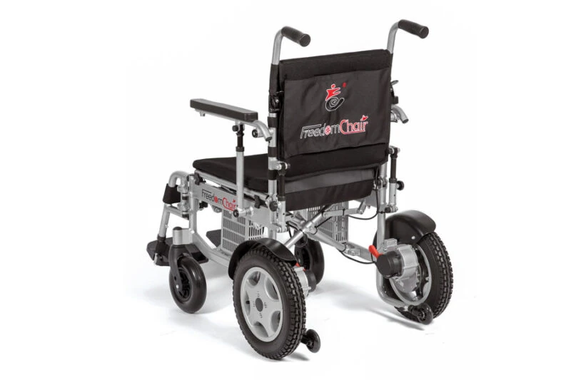 Electric Wheelchair Freedom Chair T3 | With Reclining Backrest & Adjustable Armrests & Footrests - Image 3