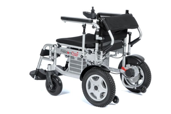 Electric Wheelchair Freedom Chair T3 | With Reclining Backrest & Adjustable Armrests & Footrests - Image 4