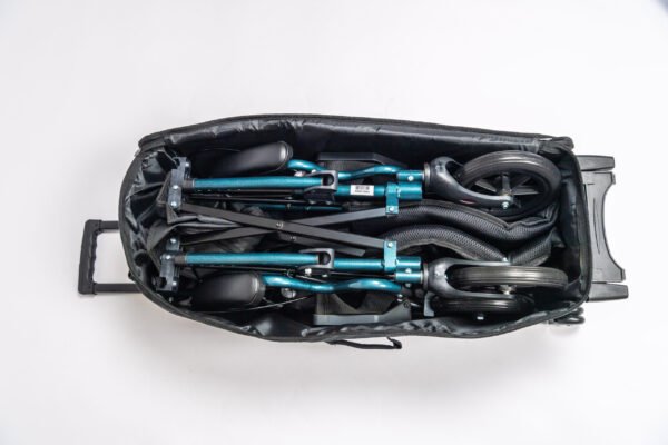Folding Collapsible Transportable Wheelchair in Bag, Lightweight Transit Wheelchair, Wheelchair for Elderly, Transit Wheelchair, Shop at Bio-Lec Mobility