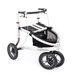 Trionic Veloped Sport 12er rollator with large wheels and basket.