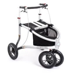 Trionic Veloped Sport 12er all-terrain rollator with large wheels.