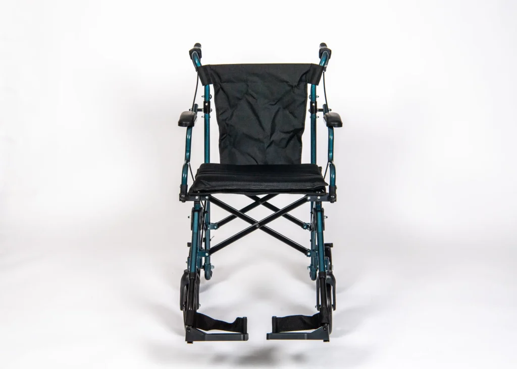 Folding Collapsible Transportable Wheelchair in Bag, Lightweight Transit Wheelchair, Wheelchair for Elderly, Transit Wheelchair