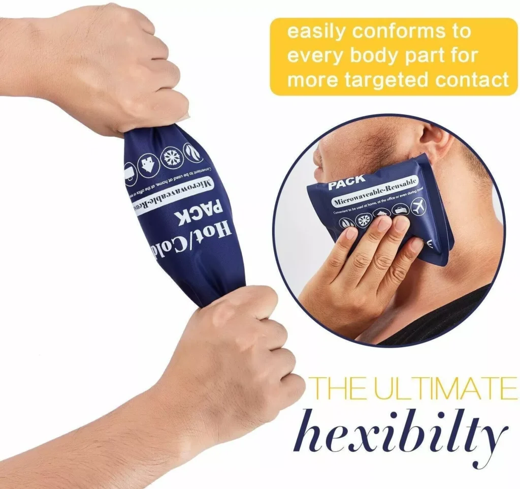reusable ice gel pack, ice pack gel pack, hot cold ice pack, gel pack for shoulder, neck, reusable hot and cold pack, cold gel pack