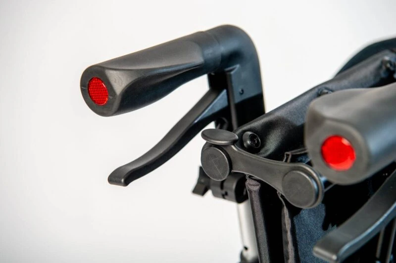 Dash Hurricane Rollator | Robust Rollator For Indoor & Outdoor Use with 10" Front Wheels | Weighs Only 8.5kg - Image 4