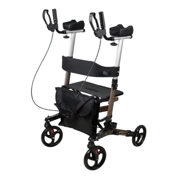 Dash Forearm Walker | Upright Walkers For Seniors | Upright Rollator With Forearm Support - Image 6