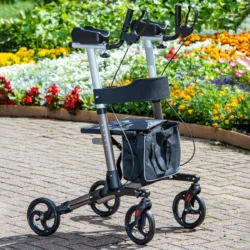 Dash Forearm Walker | Upright Walkers For Seniors | Upright Rollator With Forearm Support - Image 4