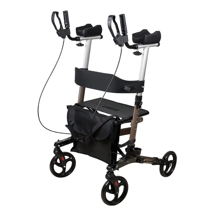 Upright Walker for Adults, Dash Upright Walker, Best Upright walker for balance problems, Upright Walker with seat, Best Upright Walker for Seniors, Best upright walker for outdoor use, Upright Walker