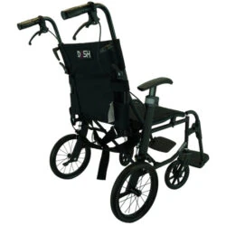 Dash Lite 4 Attendant Propelled Wheelchair | Lightweight & Compact Wheelchair - Image 4