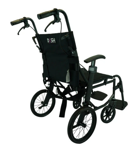 Dash Lite 4 Attendant Propelled Wheelchair | Lightweight & Compact Wheelchair - Image 4