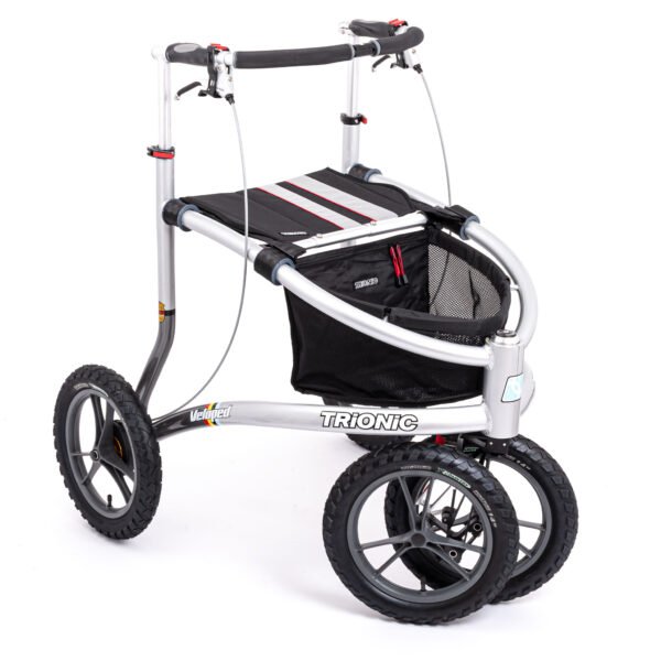 Trionic Veloped Tour Rollator, Outdoor Rollator Walker, Trionic Veloped Tour 14er