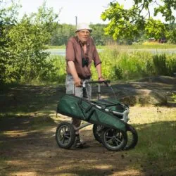 Trionic Veloped Jakt 14er | Hunting Walker For Sale | Outdoor Walker Big Wheels | Off-Road Rollators