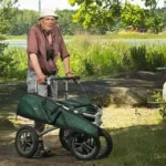 Veloped Jakt 12er | Trionic Veloped Shooter Walker | Best Walker For Hunting | Your Hunting Trip Companion | Patented Climbing Wheel™ system - Image 1