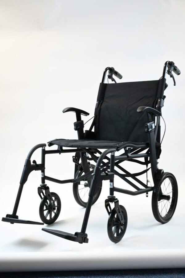 Dash Lite 4 Attendant Propelled Wheelchair | Lightweight & Compact Wheelchair - Image 7