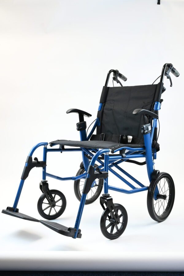 Dash Lite 4 Attendant Propelled Wheelchair | Lightweight & Compact Wheelchair - Image 11