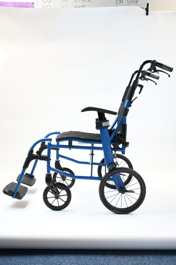 Dash Lite 4 Attendant Propelled Wheelchair | Lightweight & Compact Wheelchair - Image 12