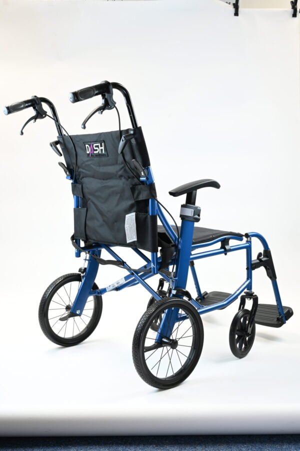 Dash Lite 4 Attendant Propelled Wheelchair | Lightweight & Compact Wheelchair - Image 14