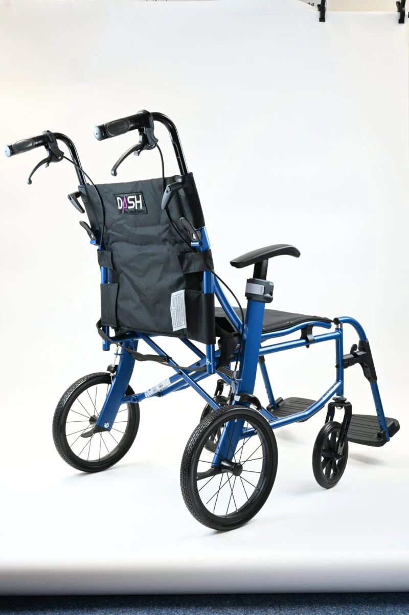 Dash Lite 4 Attendant Propelled Wheelchair | Lightweight & Compact Wheelchair - Image 14