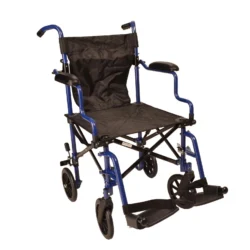 Lightweight Slim Folding Wheelchair For Travelling With Bag | Travel Wheelchair in Bag - Image 4