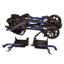 Lightweight Slim Folding Wheelchair For Travelling With Bag | Travel Wheelchair in Bag - Image 5