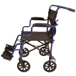 Lightweight Slim Folding Wheelchair For Travelling With Bag | Travel Wheelchair in Bag - Image 3