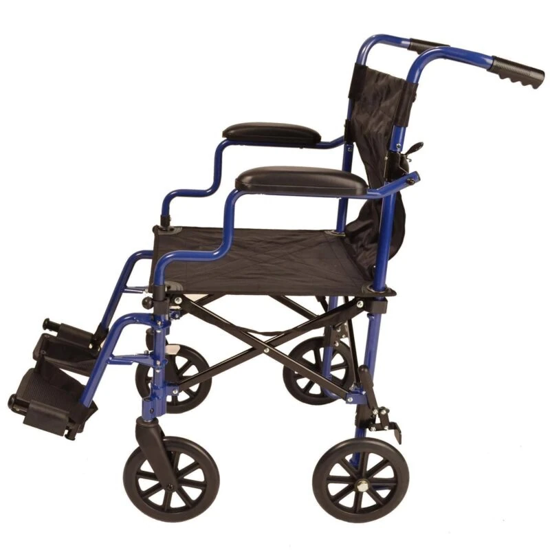 Lightweight Slim Folding Wheelchair For Travelling With Bag | Travel Wheelchair in Bag - Image 3
